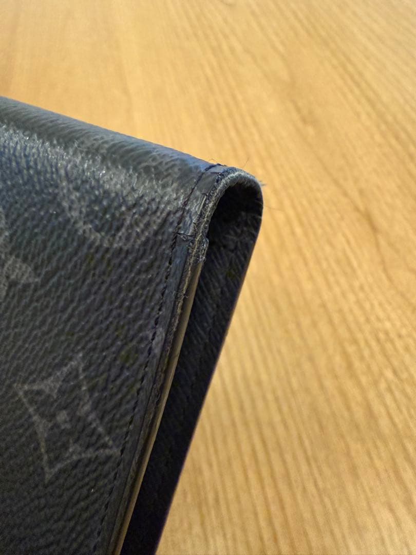 ルイ・ヴィトン 長財布 ブラック モノグラム