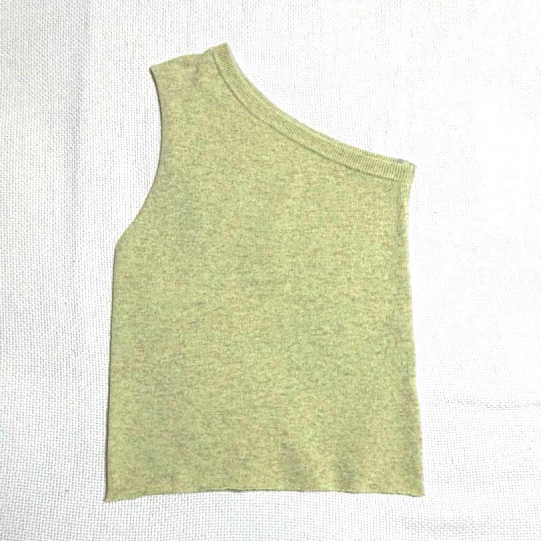 extreme cashmere×RonHermanワンショルダーカシミヤニット