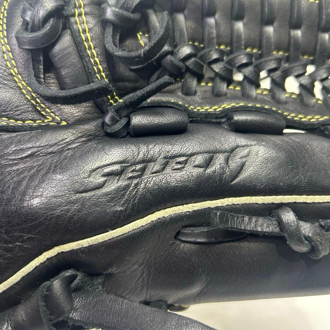 美品 Mizuno セレクト９ 軟式グローブ 黒 内野手用 サイズ9