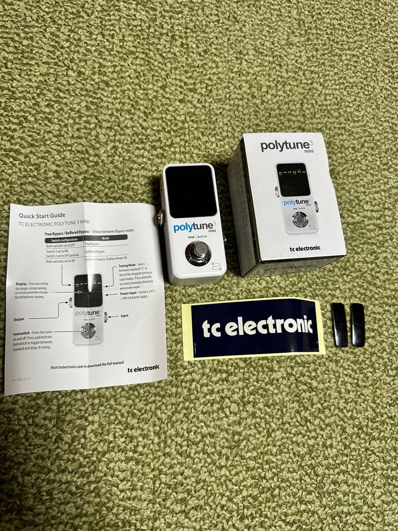 ギター tc electronic polytune 3 mini