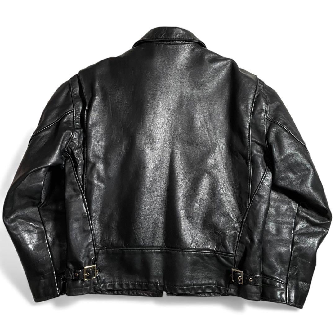 ショット レザージャケット ライダースジャケット ライナー付き AT101