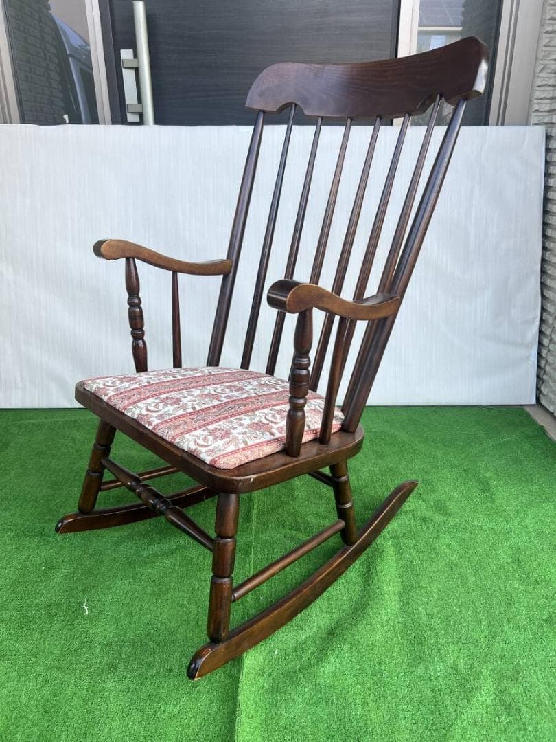 飛騨の家具 ヒダ・ダイネット 木製ロッキングチェア 一脚