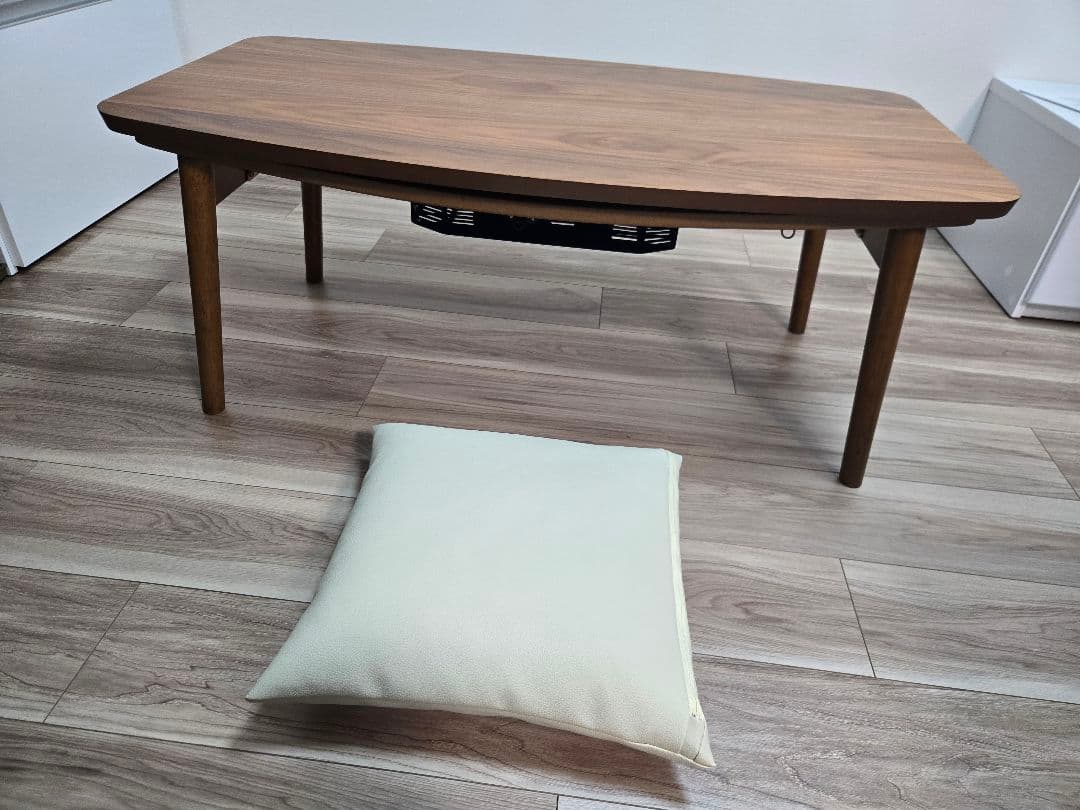 AZUMAYA こたつテーブル コタツ エルフィ ウォールナット 901WAL