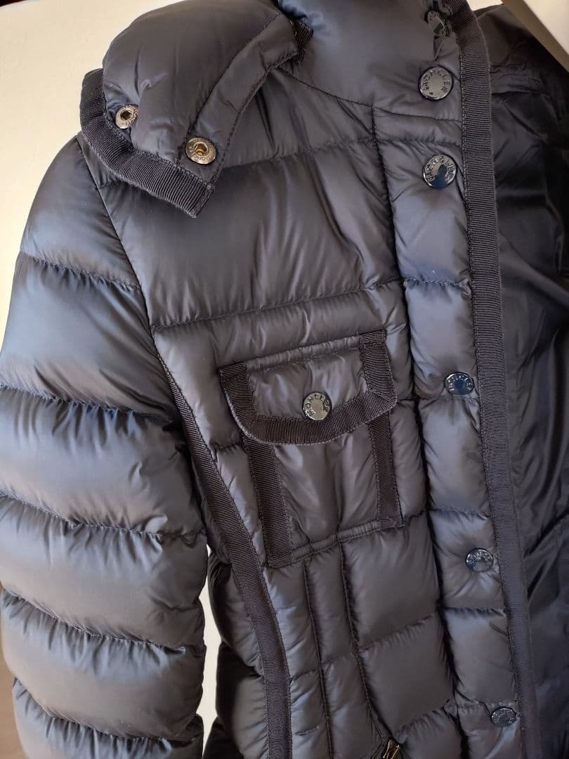 ★★超美品 モンクレール エルミンヌ HERMINE ネイビー サイズ0★★