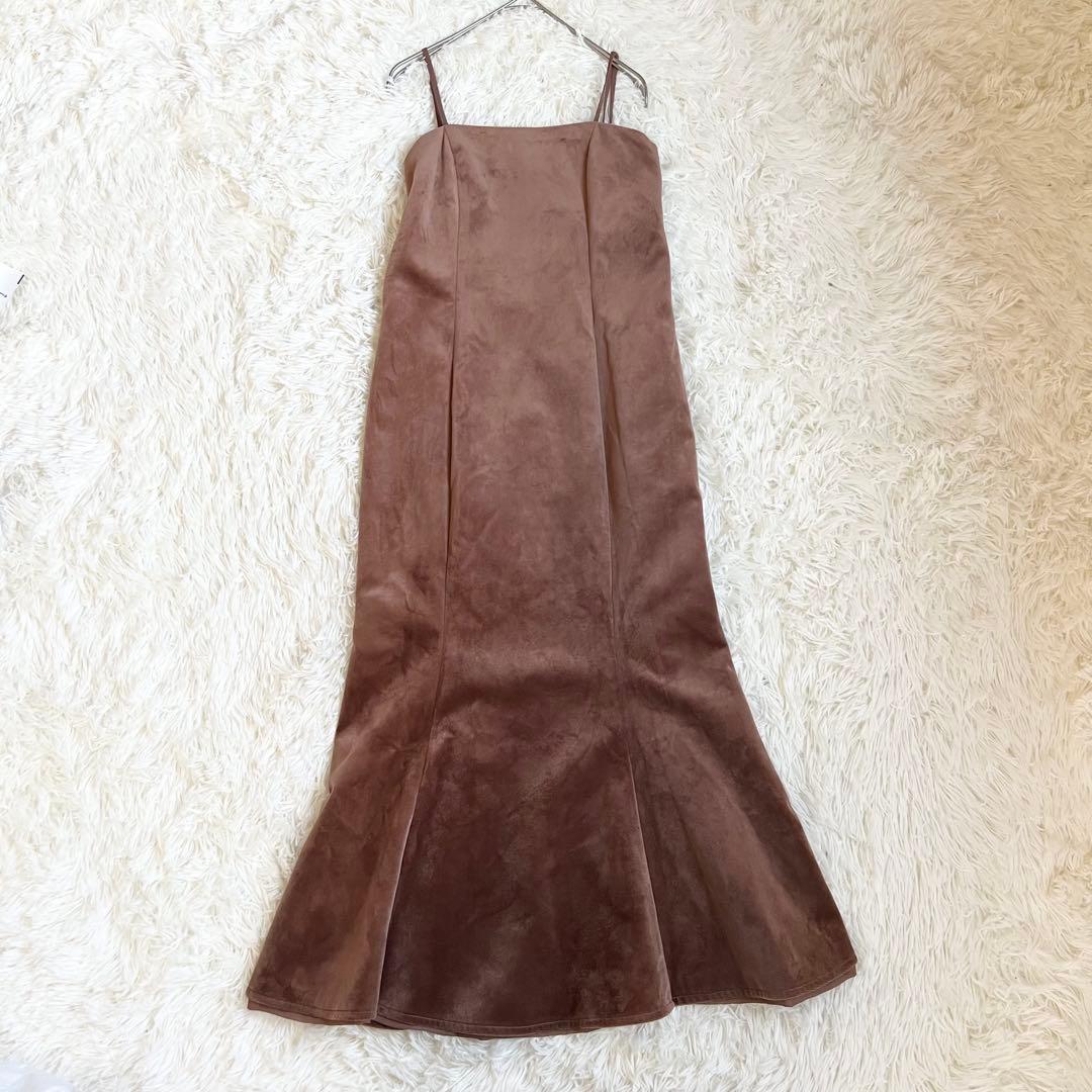 美品　LEJA ケープ風スパンコール刺繍ボレロマーメイドキャミワンピース　レジャ