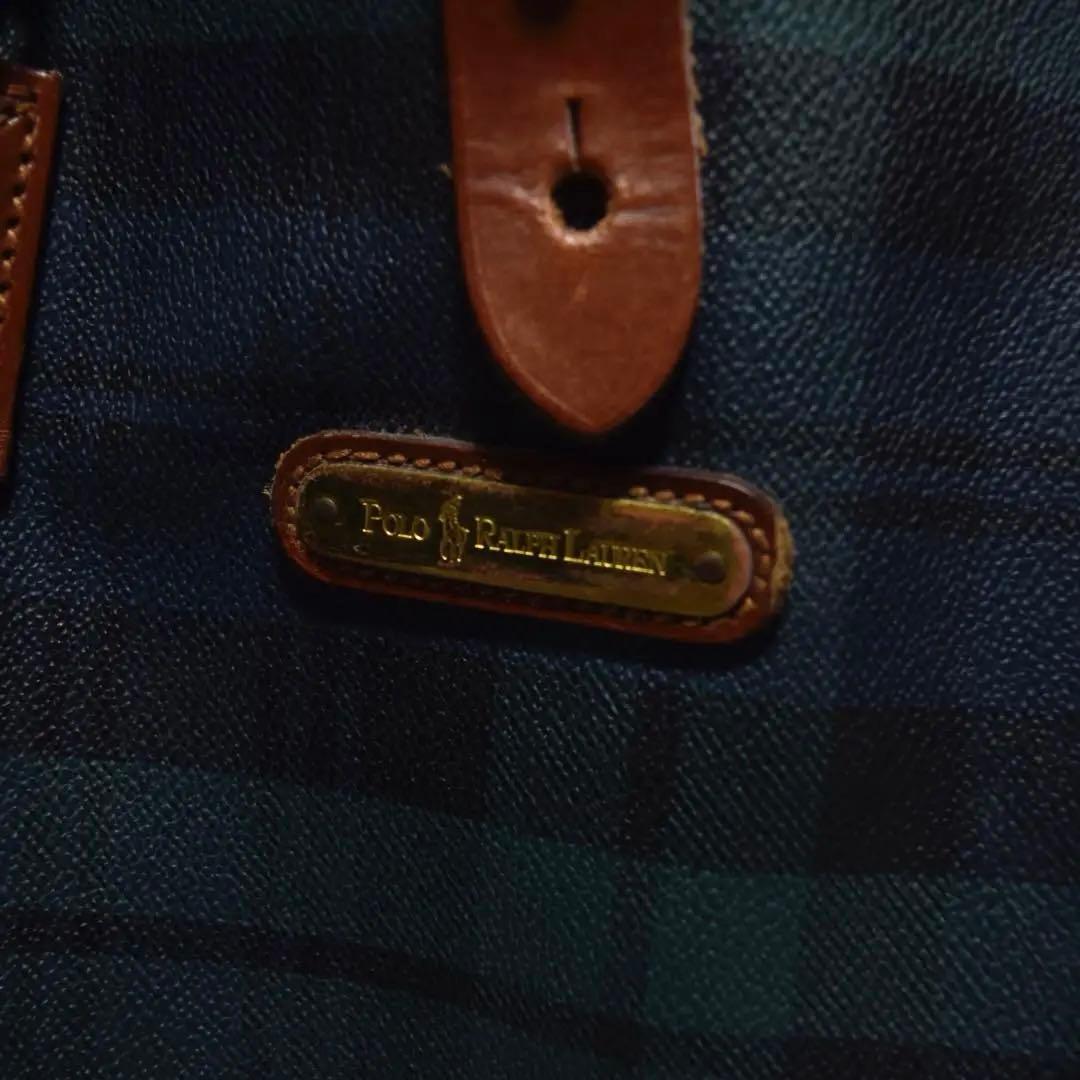 【美品】RALPH LAUREN トートバッグ PVC 大容量 A4収納可