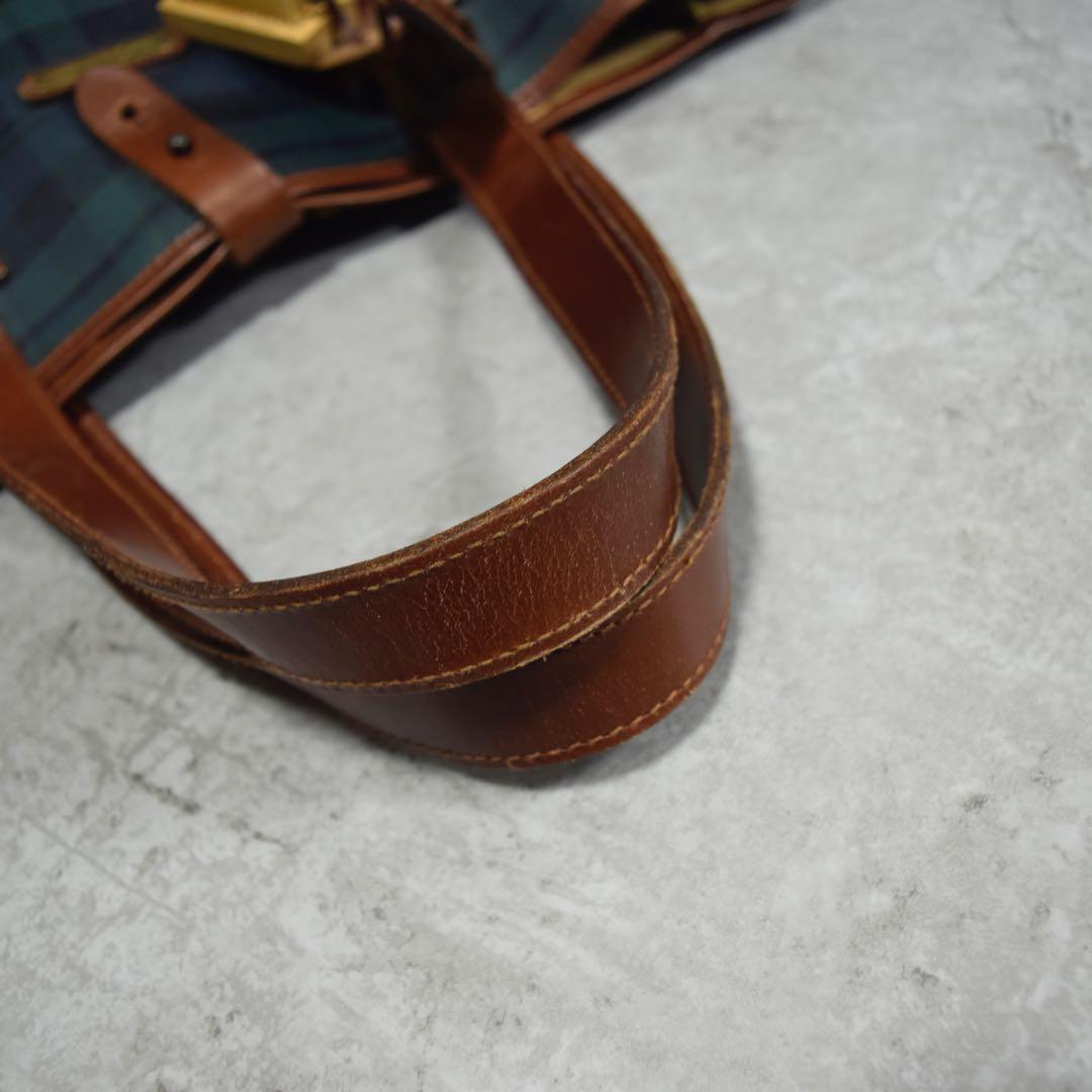 【美品】RALPH LAUREN トートバッグ PVC 大容量 A4収納可