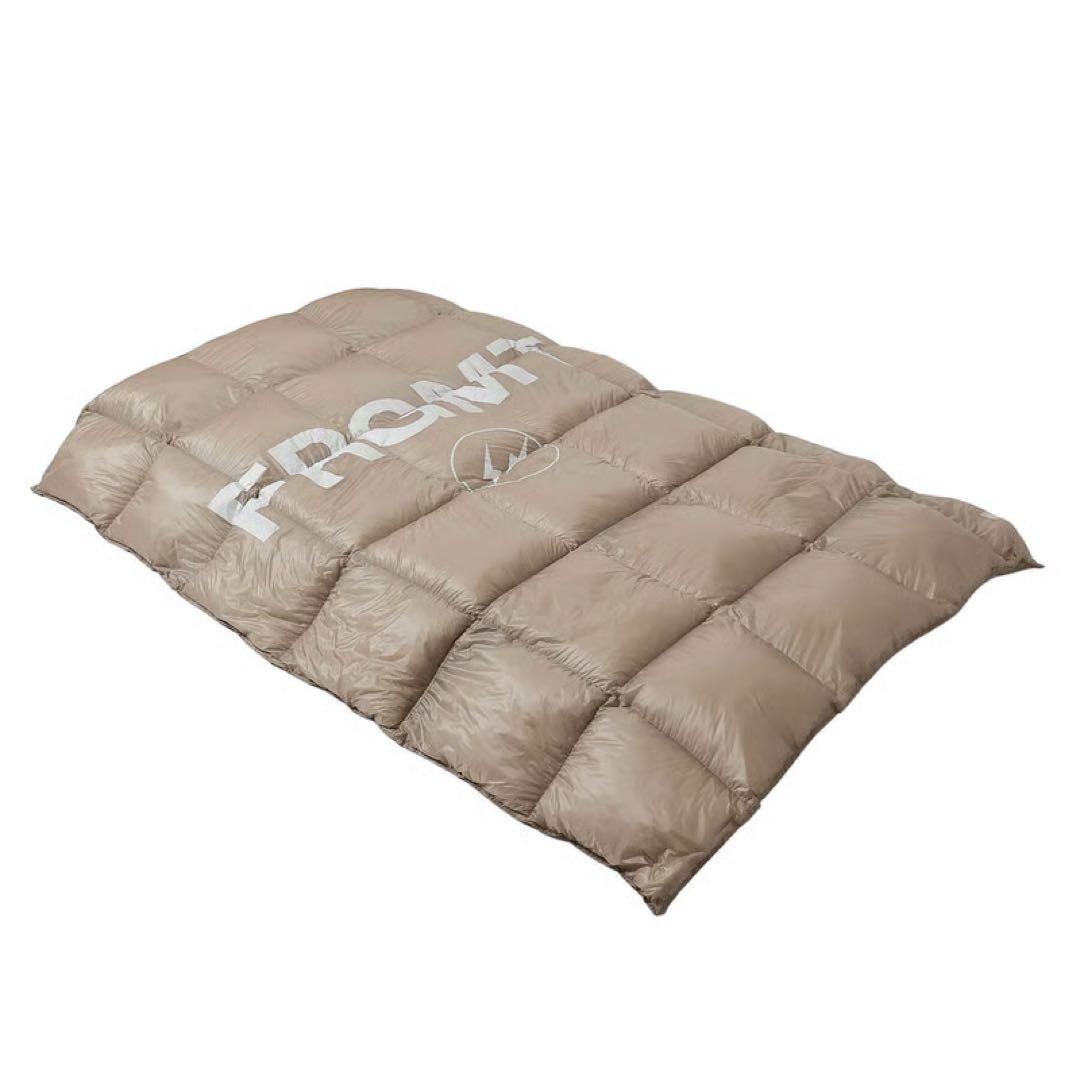 新品 NANGA FRAGMENT DOWN DUVET ダウンデュべ ベージュ