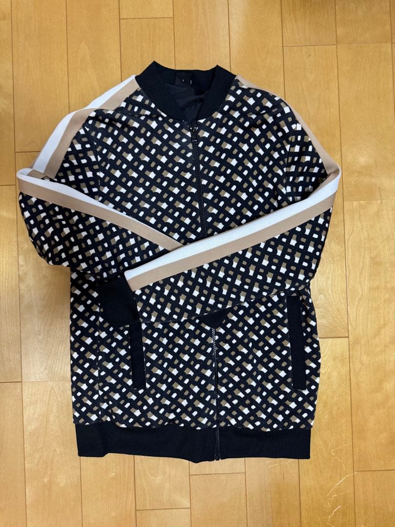 BOSS モノグラム柄トラックジャケット