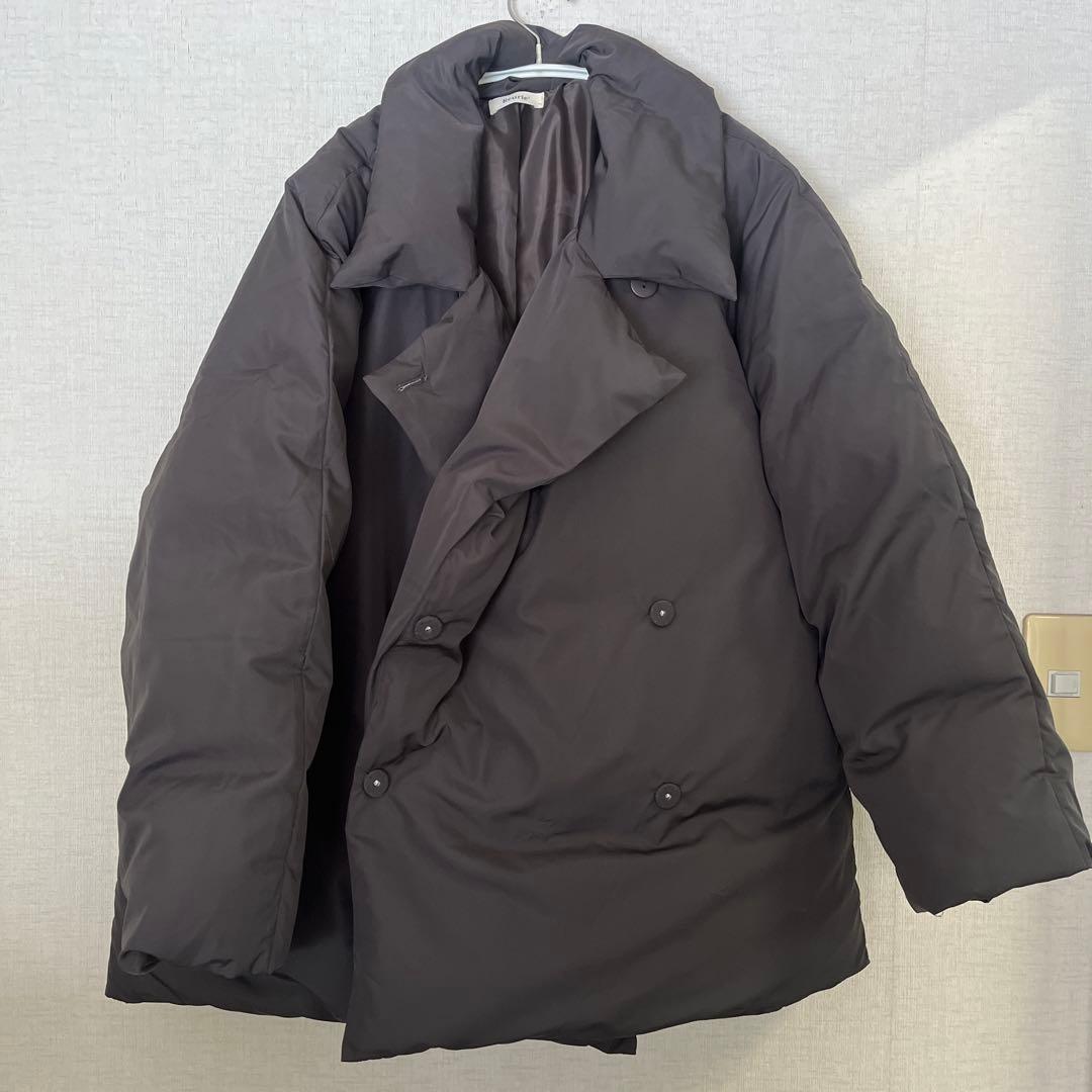 オリジナルコクーンミドルダウンコート