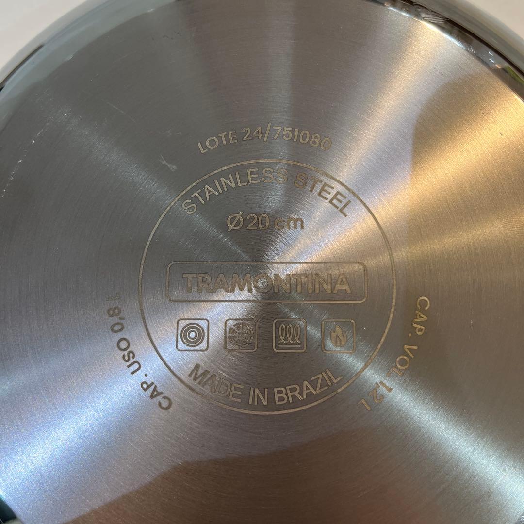 トラモンティーナ ステンレスフライパン 新品未使用