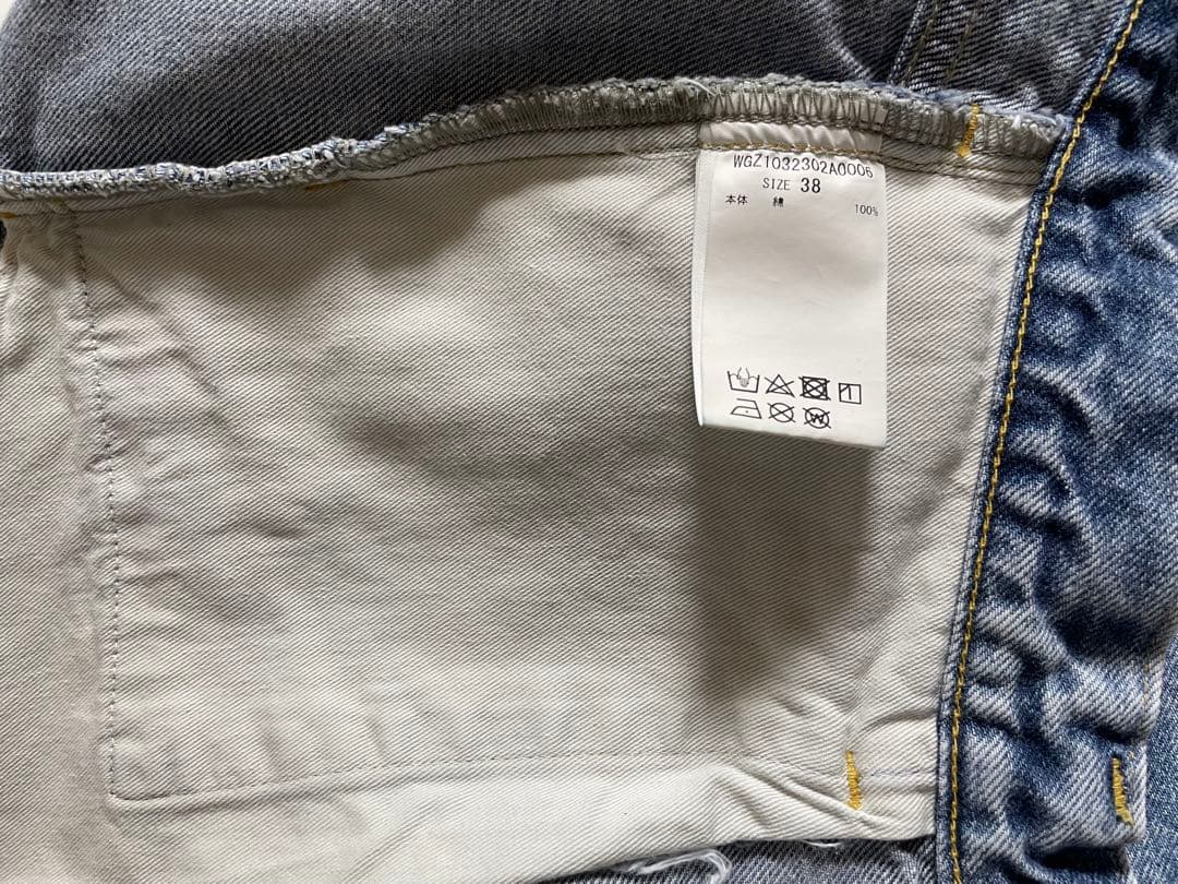 Whim Gazette ポケットデニムパンツ２　サイズ38