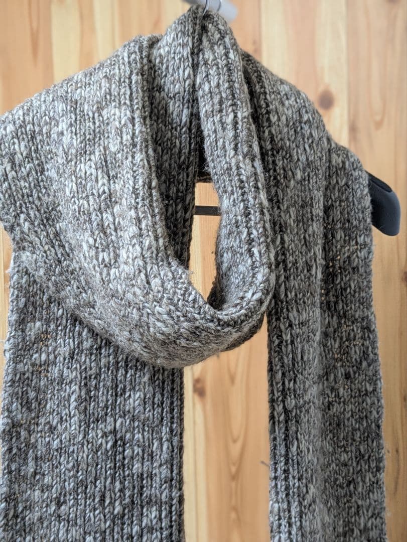 Diorロングニットフリンジマフラー