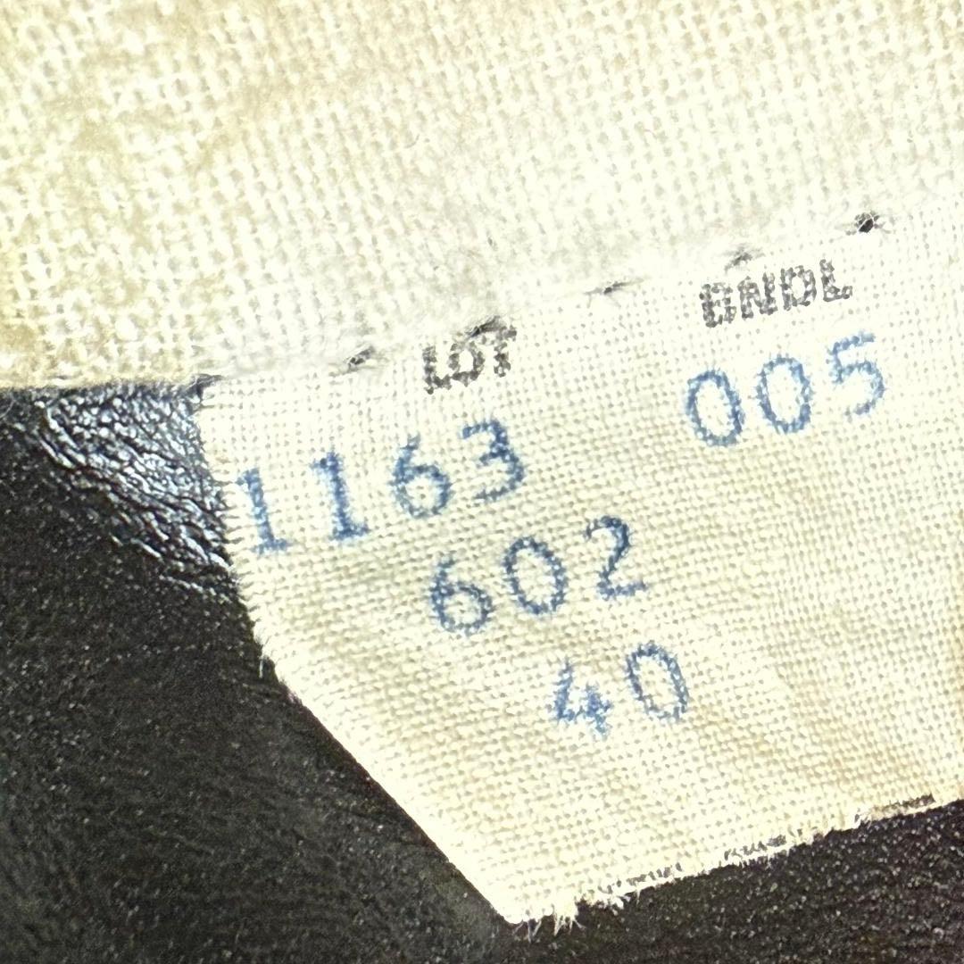 アイロン台様✨Schott ショット ポリスマンジャケット 602 レザー 40