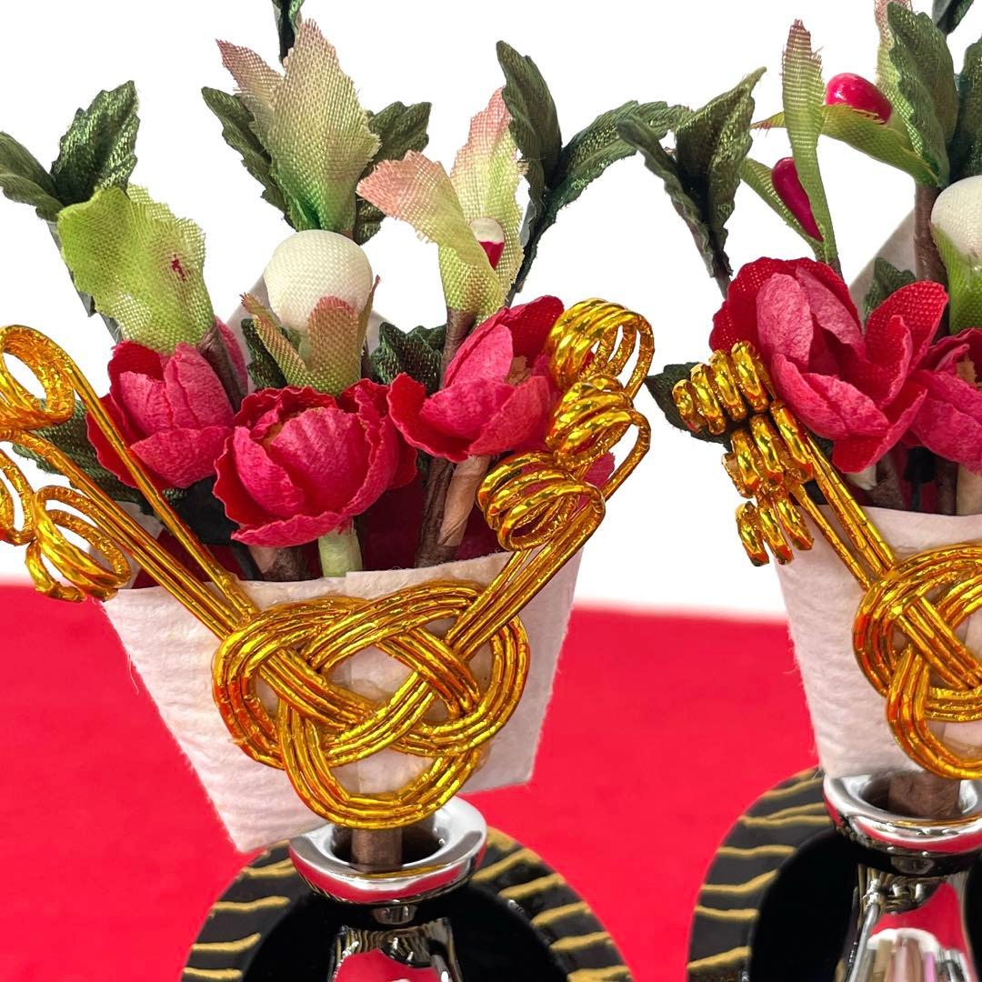 雛人形　桃の節句　雛道具　黒塗かなで　巻物付き