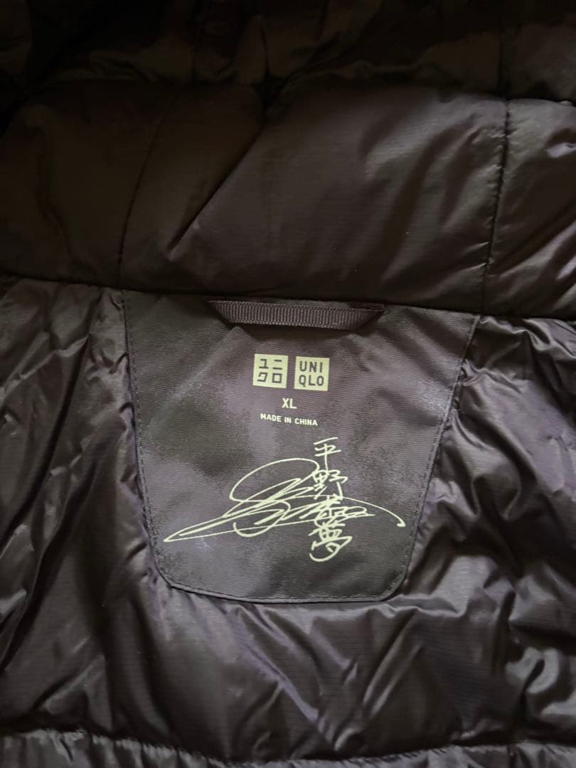 UNIQLO平野歩夢モデル ハイブリッドダウンスノーボードパーカー パープル