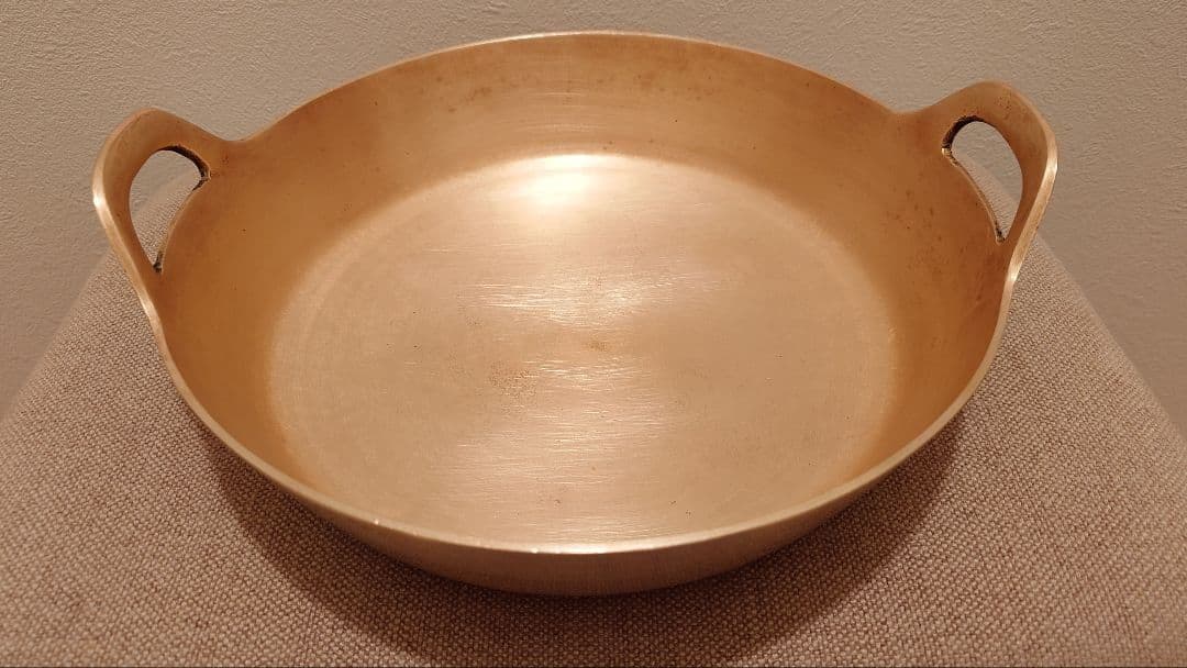 希少 有次 平井鋳造所 30cm 3mm厚 砲金 天ぷら鍋 送料込み