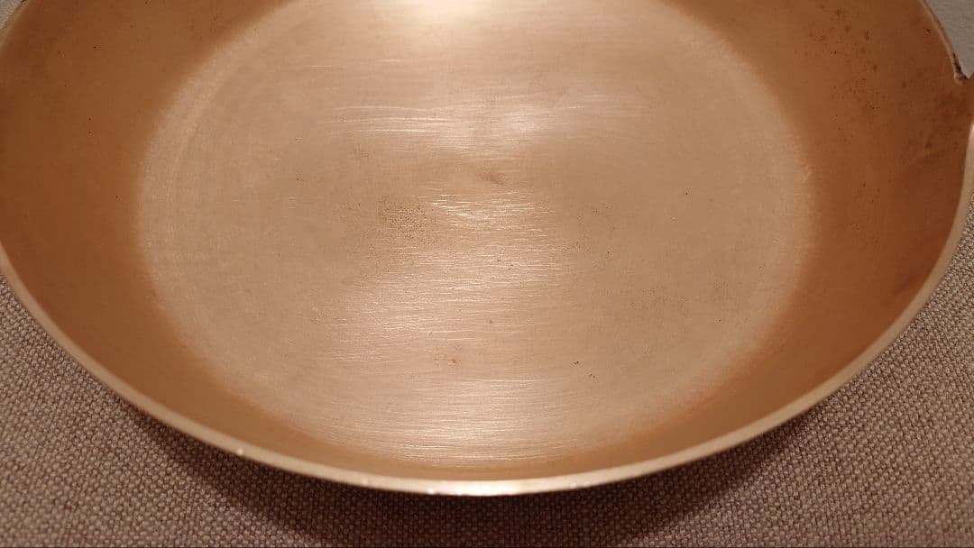 希少 有次 平井鋳造所 30cm 3mm厚 砲金 天ぷら鍋 送料込み