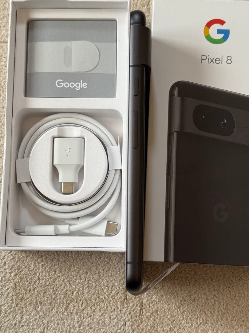 【未使用】 Google Pixel 8 128GB オブシディアン(黒)
