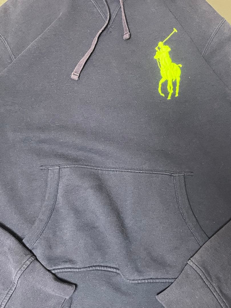 Polo Ralph Lauren ネイビーパーカー　ビックポニー　刺繍