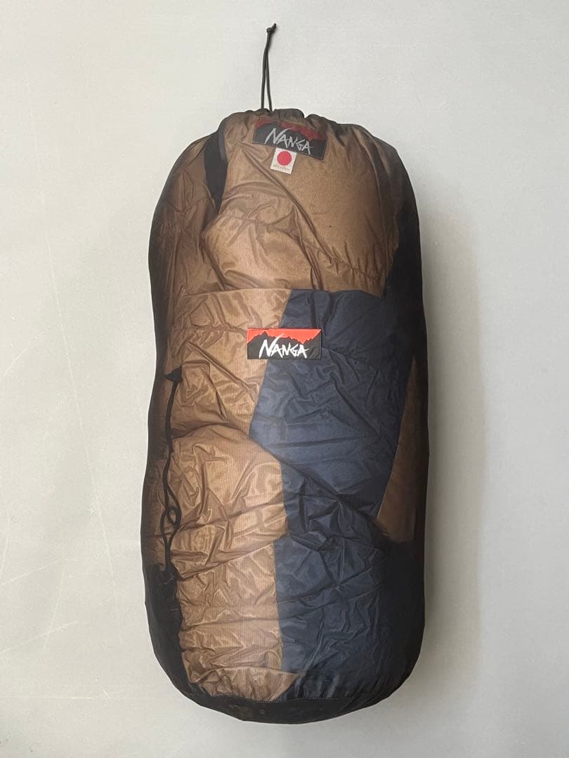 NANGAオーロラライト600DXUDD センターハーフジップ　希少