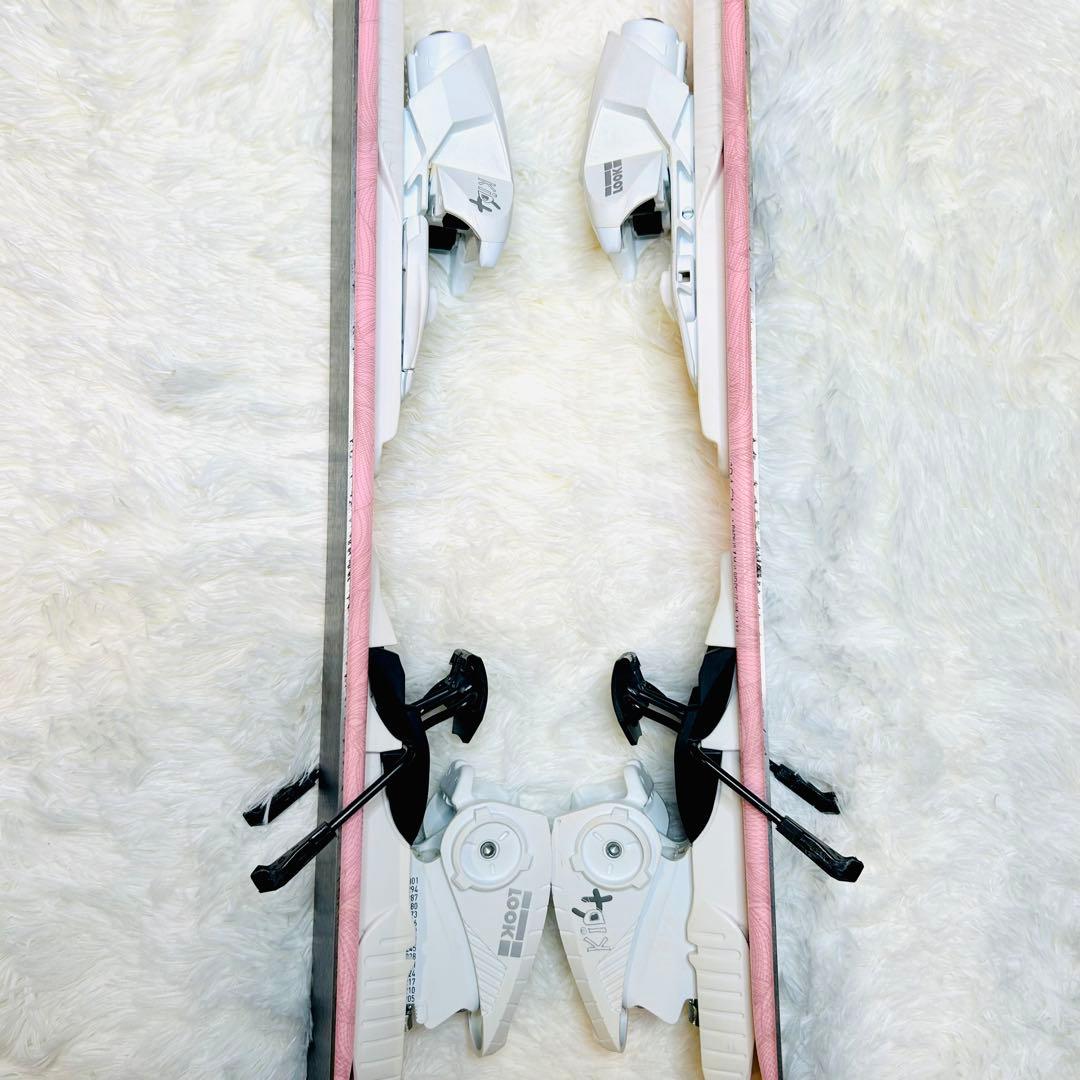【美品】ロシニョール ジュニア スキー板 104cm ビンディング付 女の子