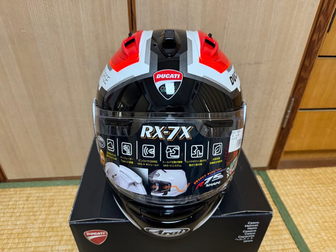 新品 アライ RX-7X ドゥカティ V5 XL スポイラー付き