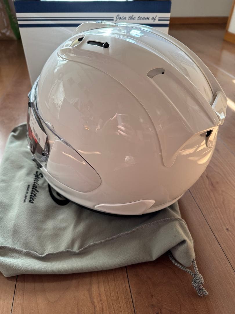 Arai RX-7X Mサイズ ホワイト フルフェイスヘルメット
