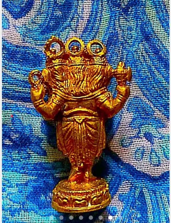 金運最強神 タイ製ガネーシャ三倍！シヴァ神ビシュヌ神ブラフマー神 三位一体神
