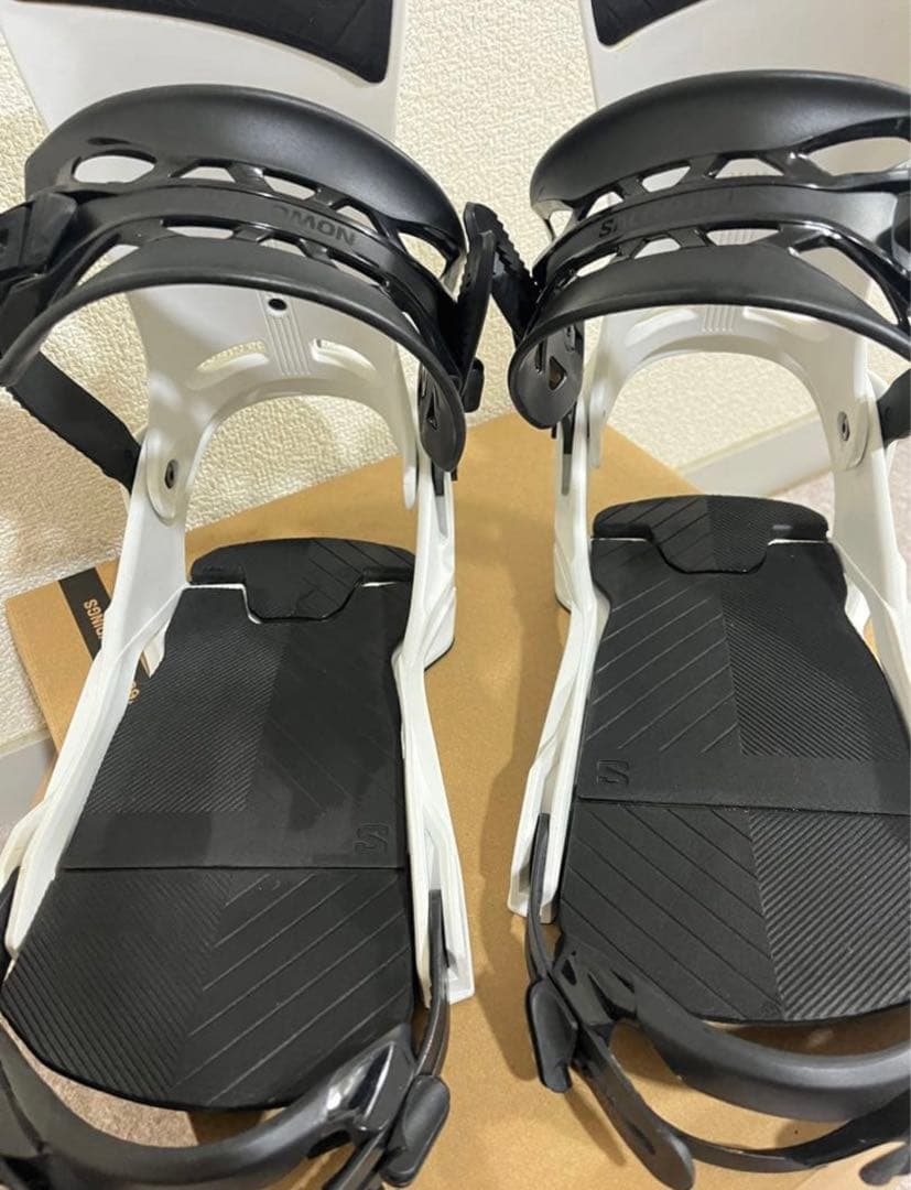 SALOMON RHYTHM ビンディング M ホワイト/ブラック