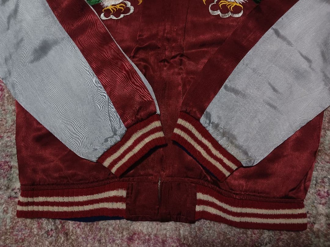 スカジャン/50s/ヴィンテージ/タイガーヘッド/顔虎/スーベニアジャケット