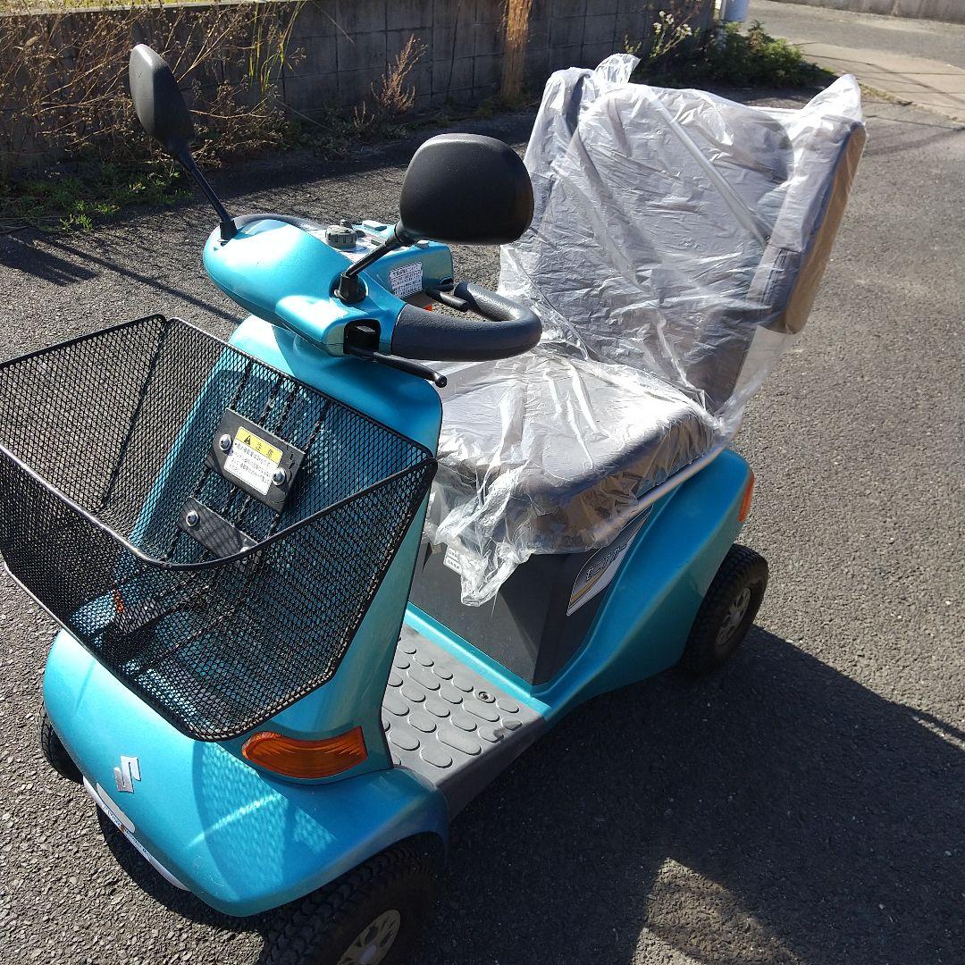 スズキ セニアカー ブルー 実働 中古 シニアカー 電動カート
