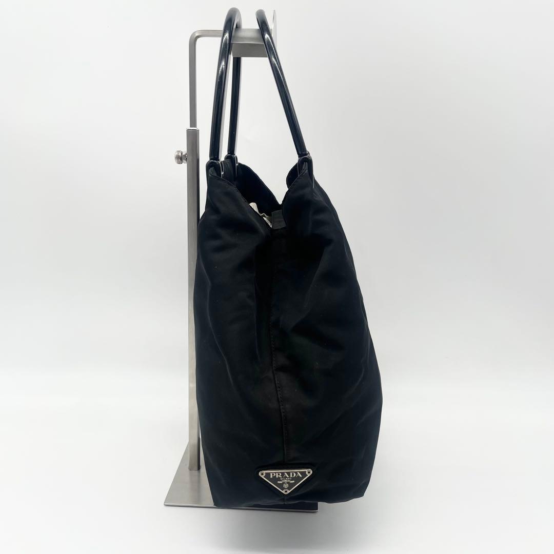 PRADA 三角ロゴ　トートバッグ　ハンドバッグ　ナイロン　ブラック