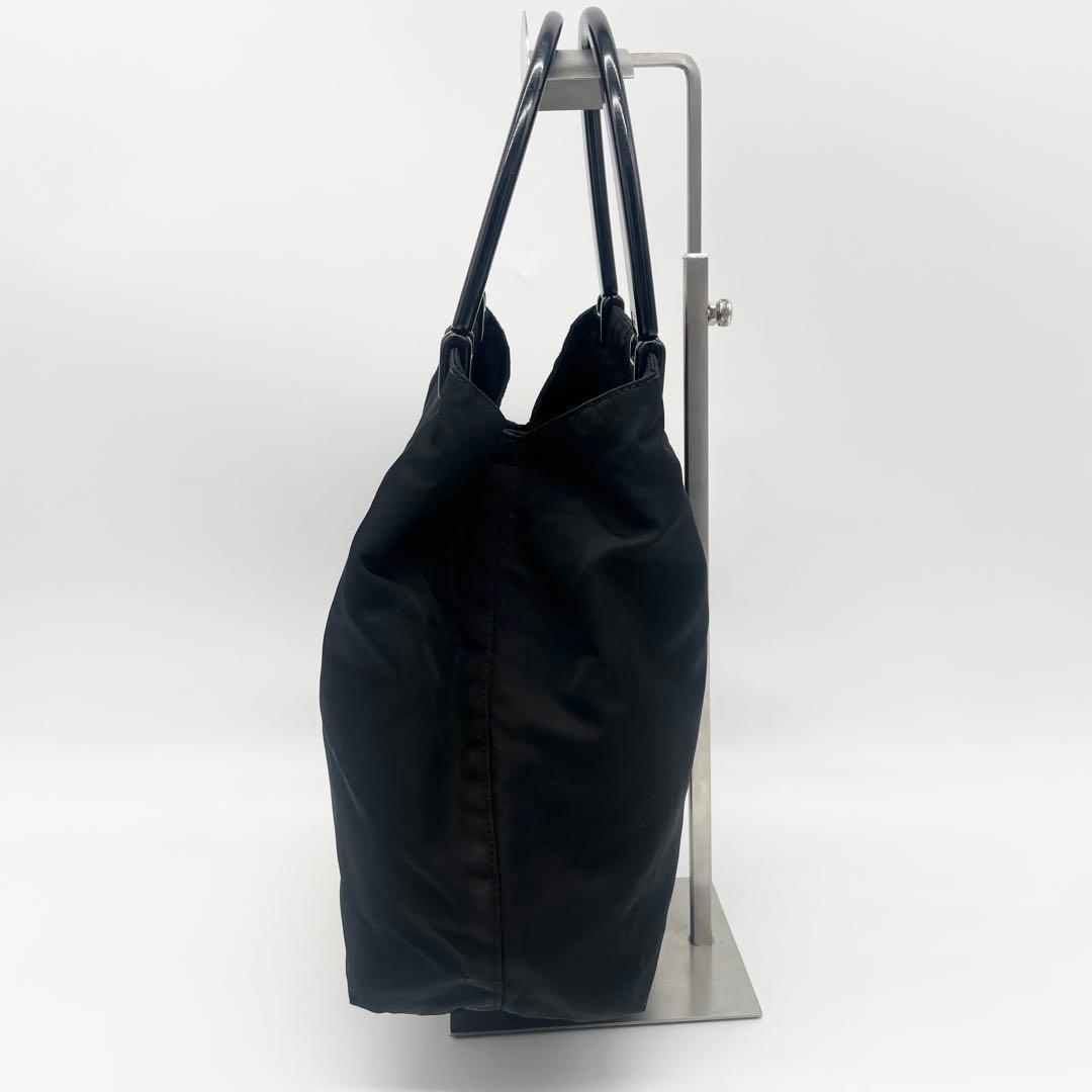 PRADA 三角ロゴ　トートバッグ　ハンドバッグ　ナイロン　ブラック