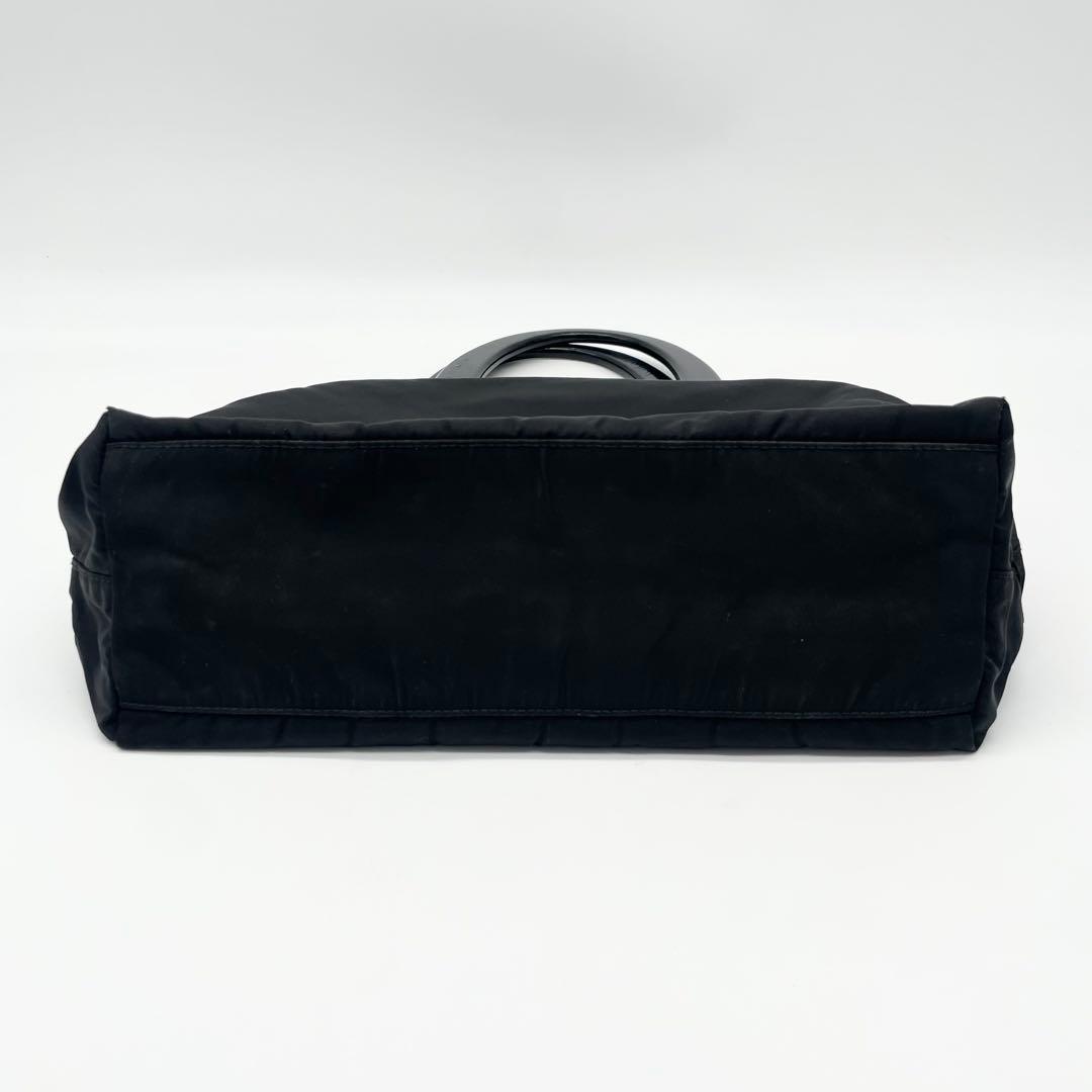 PRADA 三角ロゴ　トートバッグ　ハンドバッグ　ナイロン　ブラック