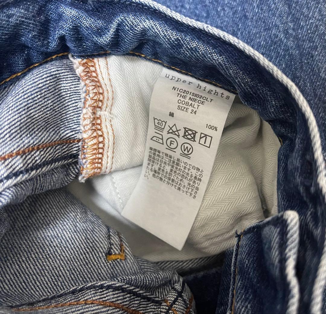 upper hights THE NIECE デニムパンツ