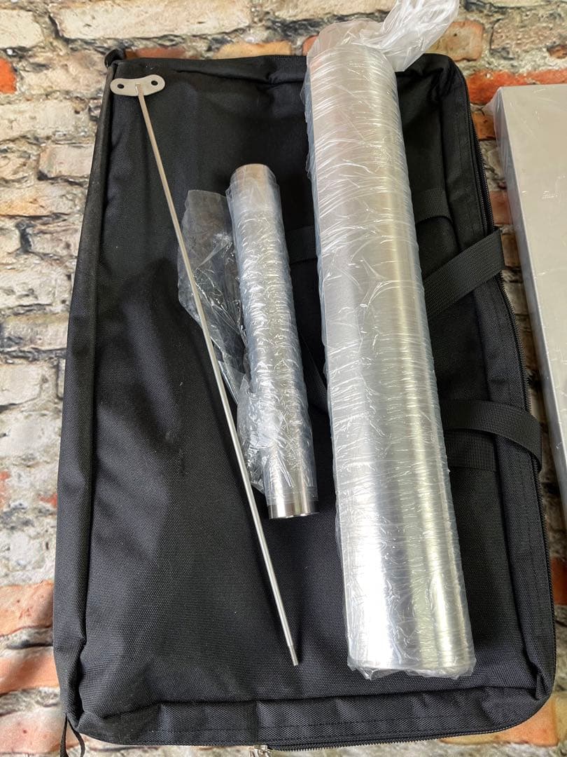 3cmに収納可能 折りたたみができる薪ストーブ