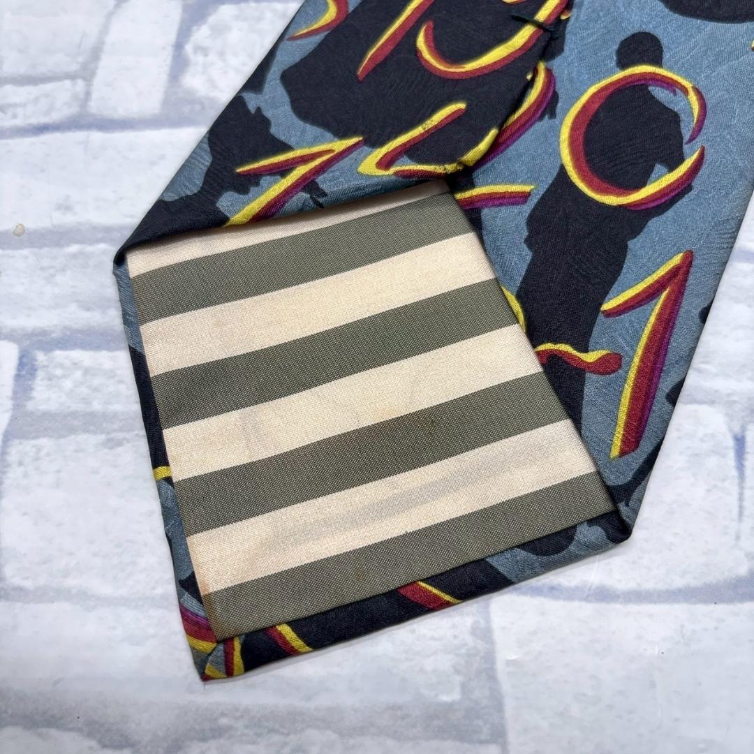 入手困難 Jean Paul GAULTIER HOMME　グレー　ネクタイ