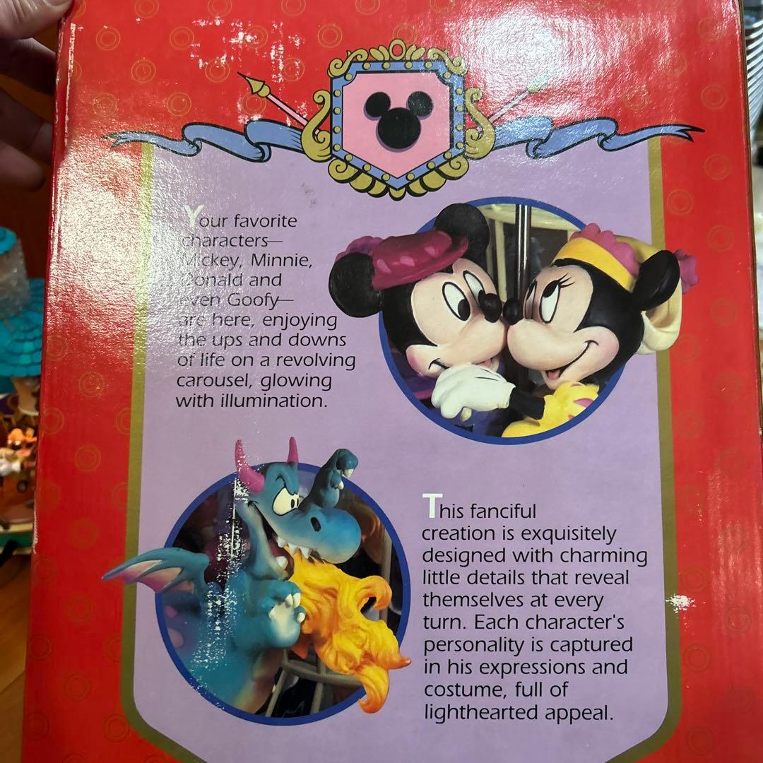 ディズニー　ミュージックモーション　オルゴール メリーゴーランド
