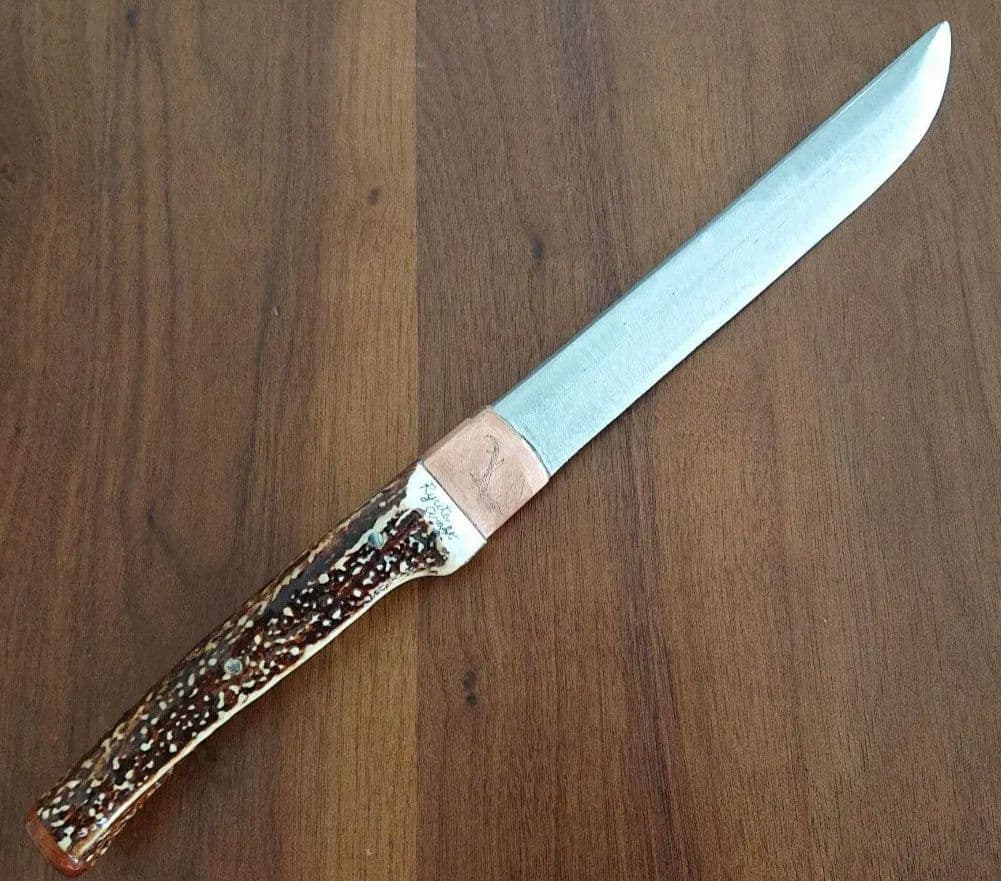 狩猟刀 ナイフ 天然鹿の角