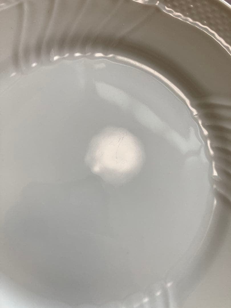 ジノリ　ベッキオホワイト　デザートプレート　ケーキ皿　10枚　プレート