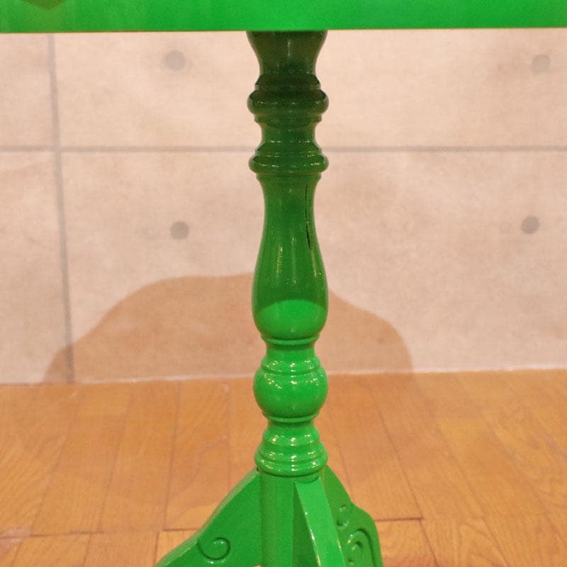 ブルーカフェテーブル 緑 グリーン 幅55cm 223-329-002