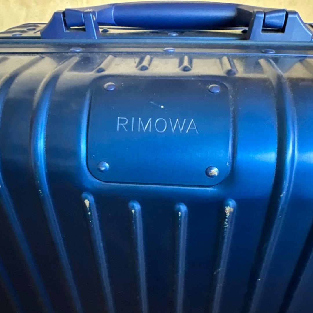 リモワ オリジナルキャビン 限定色 Marine 35L 定価22万 機内持込