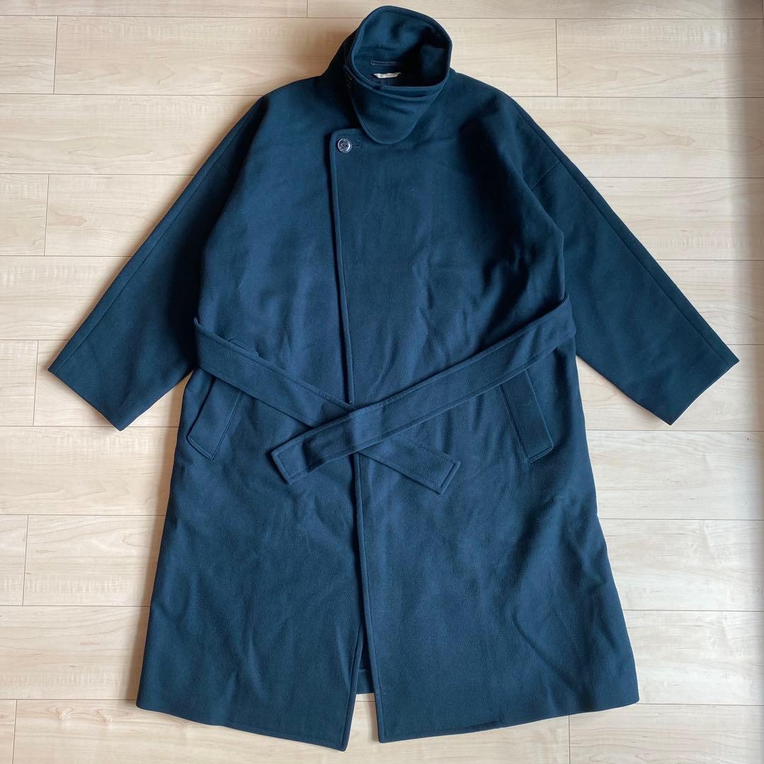 ARTS&SCIENCE WRAP COAT ラップハイネックコート