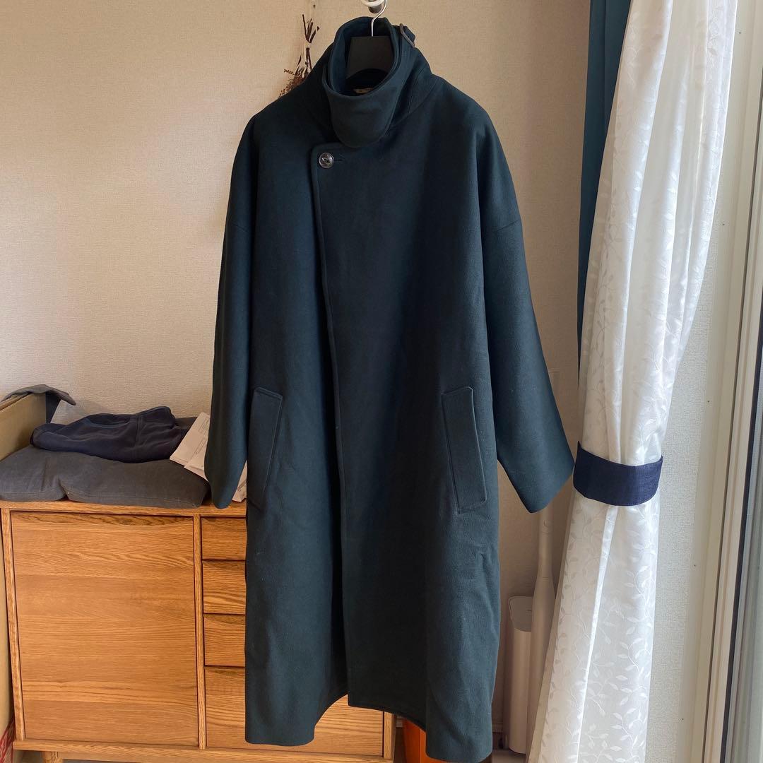 ARTS&SCIENCE WRAP COAT ラップハイネックコート