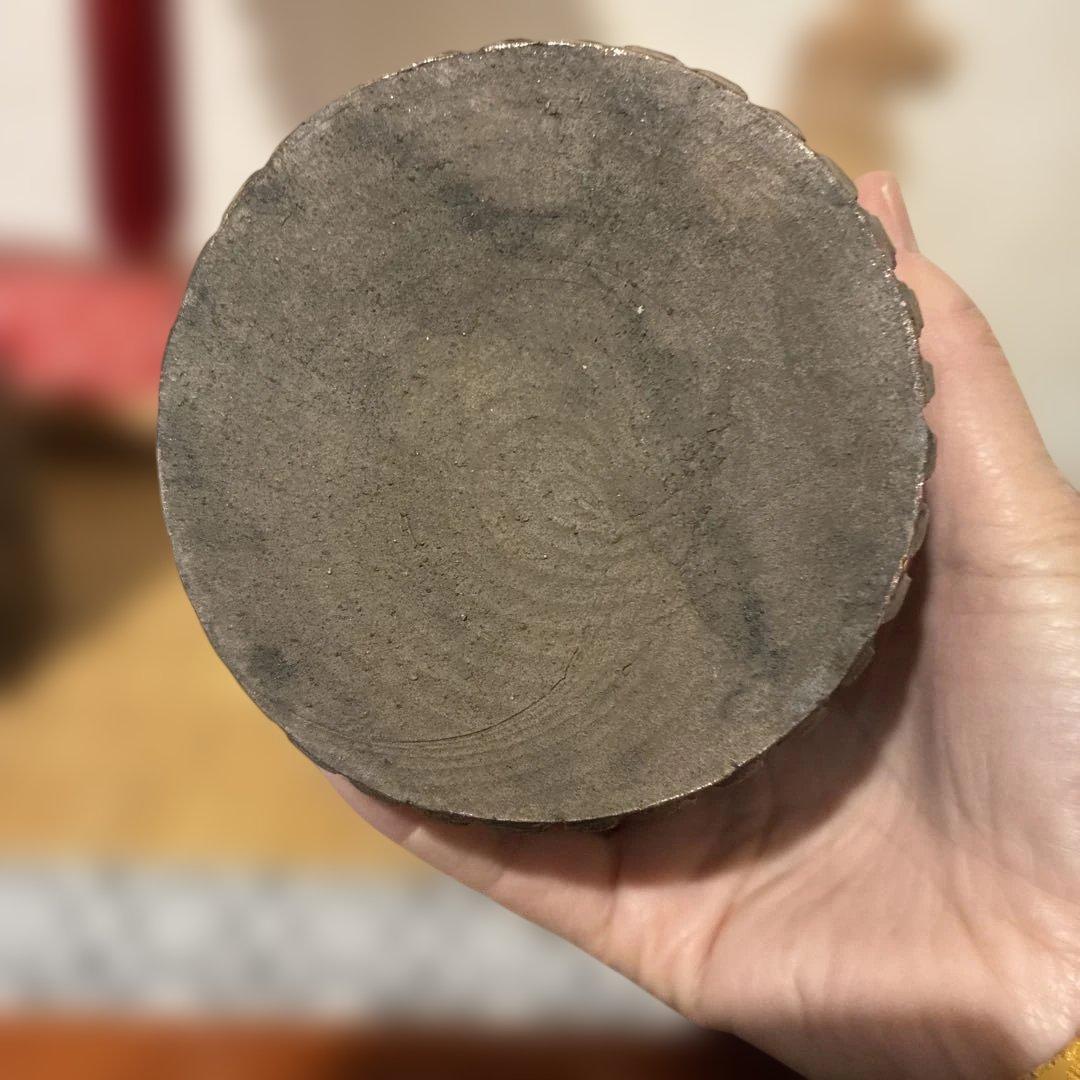 とこなめ焼き　庄山作　お雛人形　置物