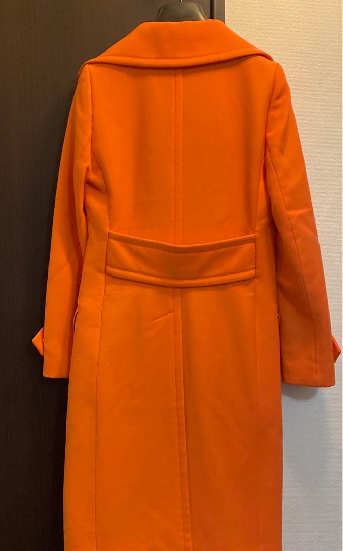 ドルチェ&ガッバーナ コート オレンジ ヒョウ柄