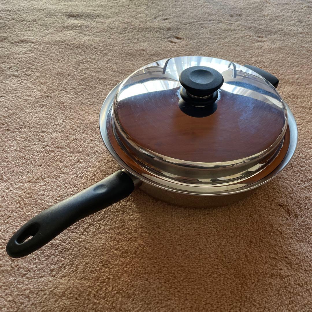 【使い勝手最高】アムウェイ クィーン大フライパン