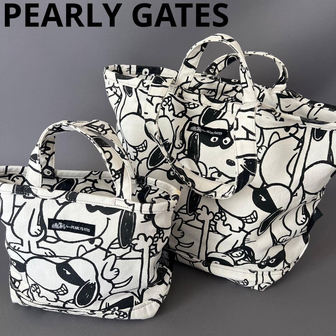 PEARLY GATES パーリーゲイツ　2点セット　スヌーピー ゴルフバッグ