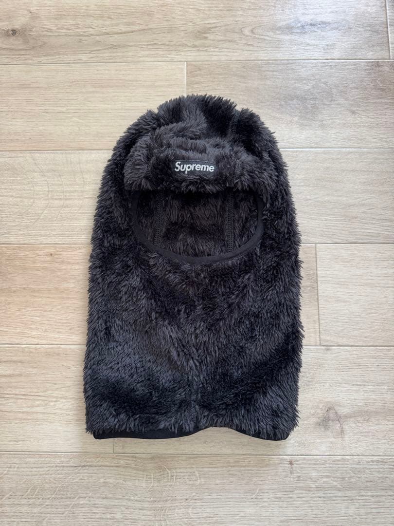 supreme fuzzy balaclava 黒